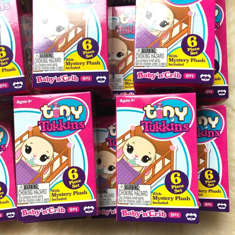 3 Tiny Tukkins Naptime Mystery Packs NEW - Picture 2 of 9